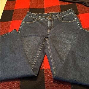 Universal Standard Etta High Rise Straight Leg Jeans